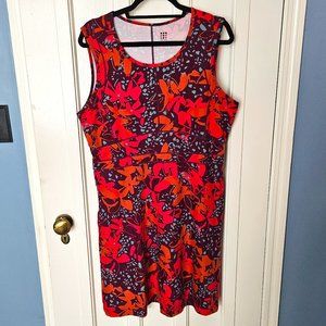 Title Nine T9 Travel Sport Dress Pink Floral - Size XL